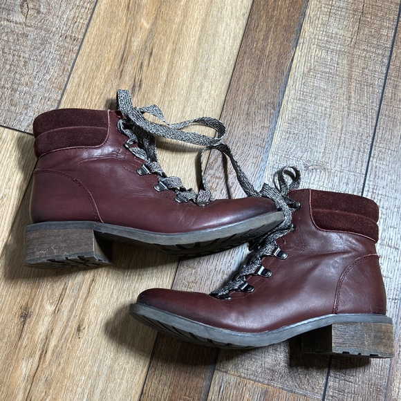 Sam Edelman Darrah Leather and Suede Boots Size 7 - Picture 4 of 15